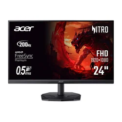 ACER 23.8 inča KG241YX3 FHD 1920x1080 VA 200 Hz HDR10 gaming monitor