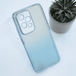 Maska za telefon Shiny Frame za Honor 200 Lite, Plava