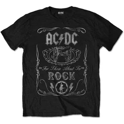 AC/DC Unisex majica Cannon Swig Vintage L