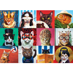 Eurographics - Puzzle Funny Cats - 1 000 kosov