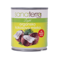 Sanaterra Organsko kokosovo mleko 200ml