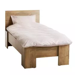 JYSK Ram kreveta VEDDE, divlji hrast, 90x200 cm