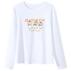 Jeanswest Ženska majica, Dugi rukav, Bela