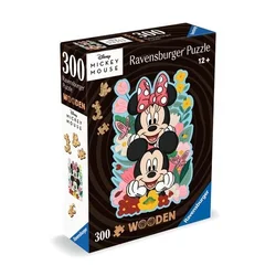 Ravensburger drvena puzzla - Diseny Mickey & Minnie - 300 delova