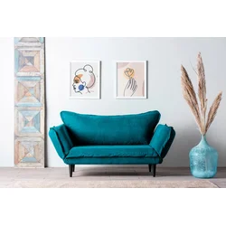 Atelier del Sofa GR124 Vino Daybed, 200x92x82cm, Petrol Zelena