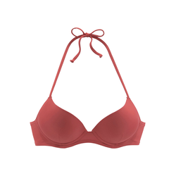 LASCANA Bikini zgornji del  rjasto rjava