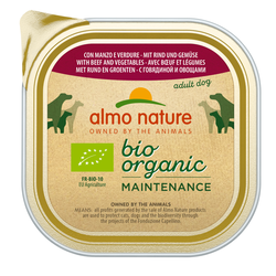 Almo Nature BioOrganic Maintenance 27 x 300 g - Bio govedina & bio zelenjava