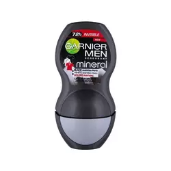 Garnier Roll-on Mineral Deo Men Invisible Black, White Colors 50ml