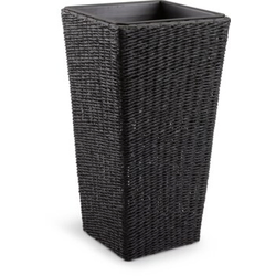 Pletena saksija KUBB Š36xD36xV70 crna