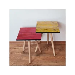 Hanah Home Sklapajući Stočić 2 Komada 2SHP427 - Pink