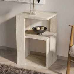 Hanah Home pomoćni sto Silent, 36 cm, travertin