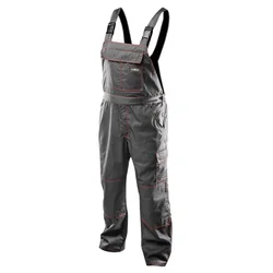 slomart NEO TOOLS Delovne hlače na naramnice BASIC, velikost S/48