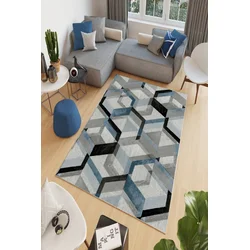 Conceptum Hypnose tepih W874, 160x230 cm, sivo-plava