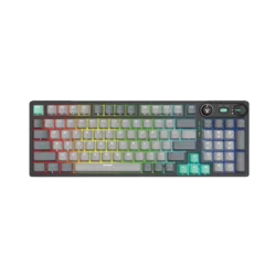 FANTECH Mehanička tastatura Gaming MK914 RGB Atom PRO96 Wireless Mercury (Plavi switch)