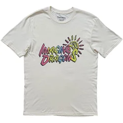 Imagine Dragons Sun Logo (Back Print) Natural XL Majica