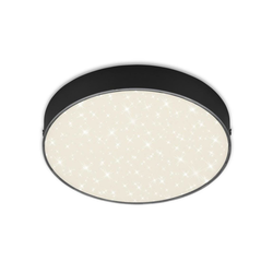 Briloner 7073-415 - LED plafonsko svetlo STAR SKY LED/16W/230V, prečnik 21 cm, crno