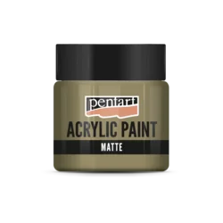 Akrilna barva mat - 50 ml - sokolske rjava