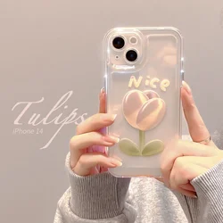 Yingkaida Maska za mobilni telefon iPhone 14, Providna