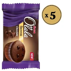Olala Brownie Masni kakao biskvit 40g, 5 komada