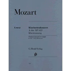 MOZART: CLARINET CONCERTO A-MAJOR KV622 NOTE
