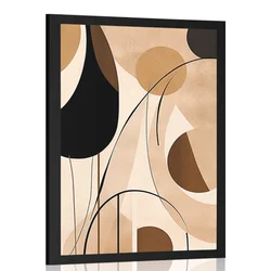Plakat abstraktne oblike No7 - 30x45 no frame