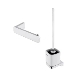 NIMCO MA set-94KN-26 - Zidna WC četka i držač toaletnog papira MAYA hrom