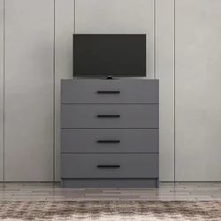 HANAH HOME Komoda Kale TV Anthracite