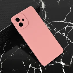 Maska za Samsung Galaxy A07 mat Teracell Giulietta tamno roze