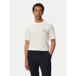 Tommy Hilfiger Majica Script Stack MW0MW43224 Bela Regular Fit