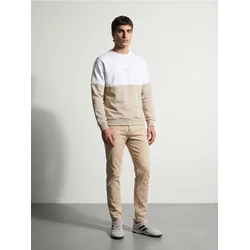 Sinsay - Pamučne slim fit farmerke - lajm