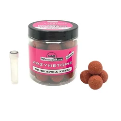 Vaba v obliki kroglic STRAWBERRY CREAM 20 mm + booster