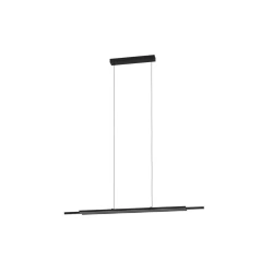 Eglo 31232 - LED luster na sajli CANNIGIONA LED/20,3W/230V crna