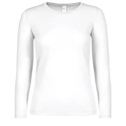 MAJICA DUGI RUKAVI B&C #E150/WOMEN LSL BIJELA XL