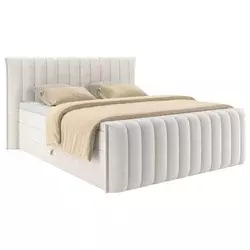 Boxspring Krevet Lina 200/220 cm , krem
