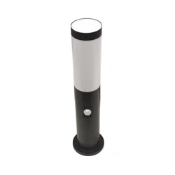 Spoljašnja lampa sa senzorom LOPPA 1xE27/60W/230V 45 cm IP44 crna