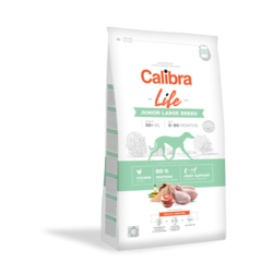 Calibra Dog Life Junior Large Breed Piletina, hrana za pse 2,5kg