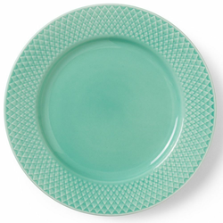 Krožnik za malico RHOMBE, 21 cm, aqua, Lyngby