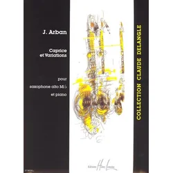 ARBAN J;CAPRICE ET VARIATIONS,ALT SAX+PI