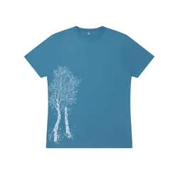 Life-Tree Majica Fairwear Bambus Birke modra