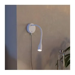 Eglo 901782 - LED fleksibilna zidna lampa sa USB OLIVANDINO LED/3,8W/230V bela