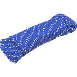 Extol Premium - polipropilenska pletena špaga 4mm x 20m plava