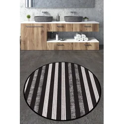 LEssentiel Maison Kupatilski otirač Barcode, 120cm, Crno-beli