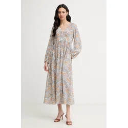 Weekend Max Mara poletna svilena obleka MARTORA