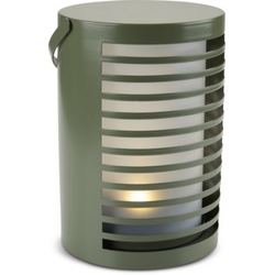 Lampa na baterije HAVTERNE O16xV22cm maslinasto zelena