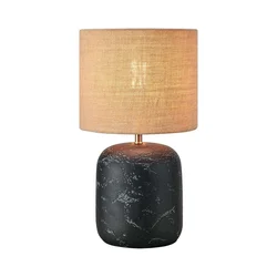 Markslöjd 108684 - Stona lampa MONTAGNA 1xE14/40W/230V 45 cm bež/crna