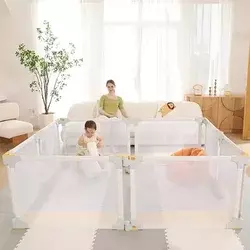 BBO ogradica za bebe 8u1 Fun 2 Play Grey 200 x 200cm