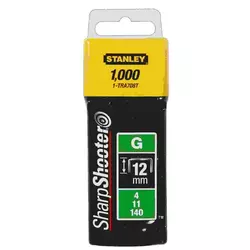 STANLEY KLAMERICE TIP G /1000kom - 12mm