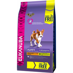 15 kg + 3 kg besplatno! Eukanuba suha hrana za pse - Puppy Medium Breed ChickenBESPLATNA dostava od 299kn