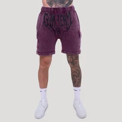 GymBeam Abyss Shorts Raisin