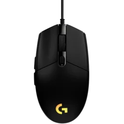 LOGITECH G102 LIGHTSYNC Corded Gaming Mouse - BLACK - USB - EER